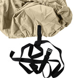VINGLI Boat Sail Cover Heavy Duty 600D Polyester Waterproof UV Resistant