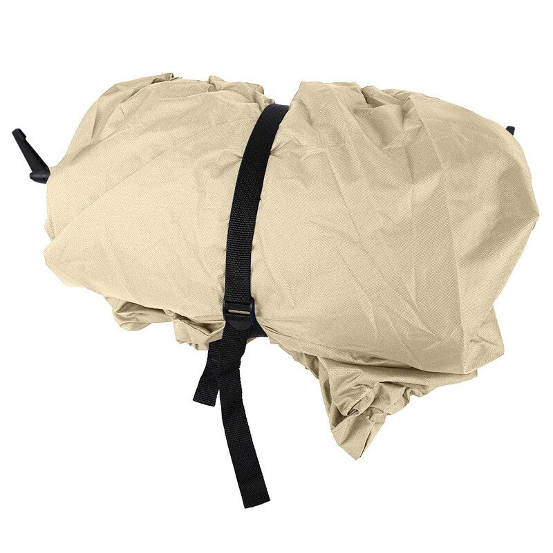 VINGLI Boat Sail Cover Heavy Duty 600D Polyester Waterproof UV Resistant