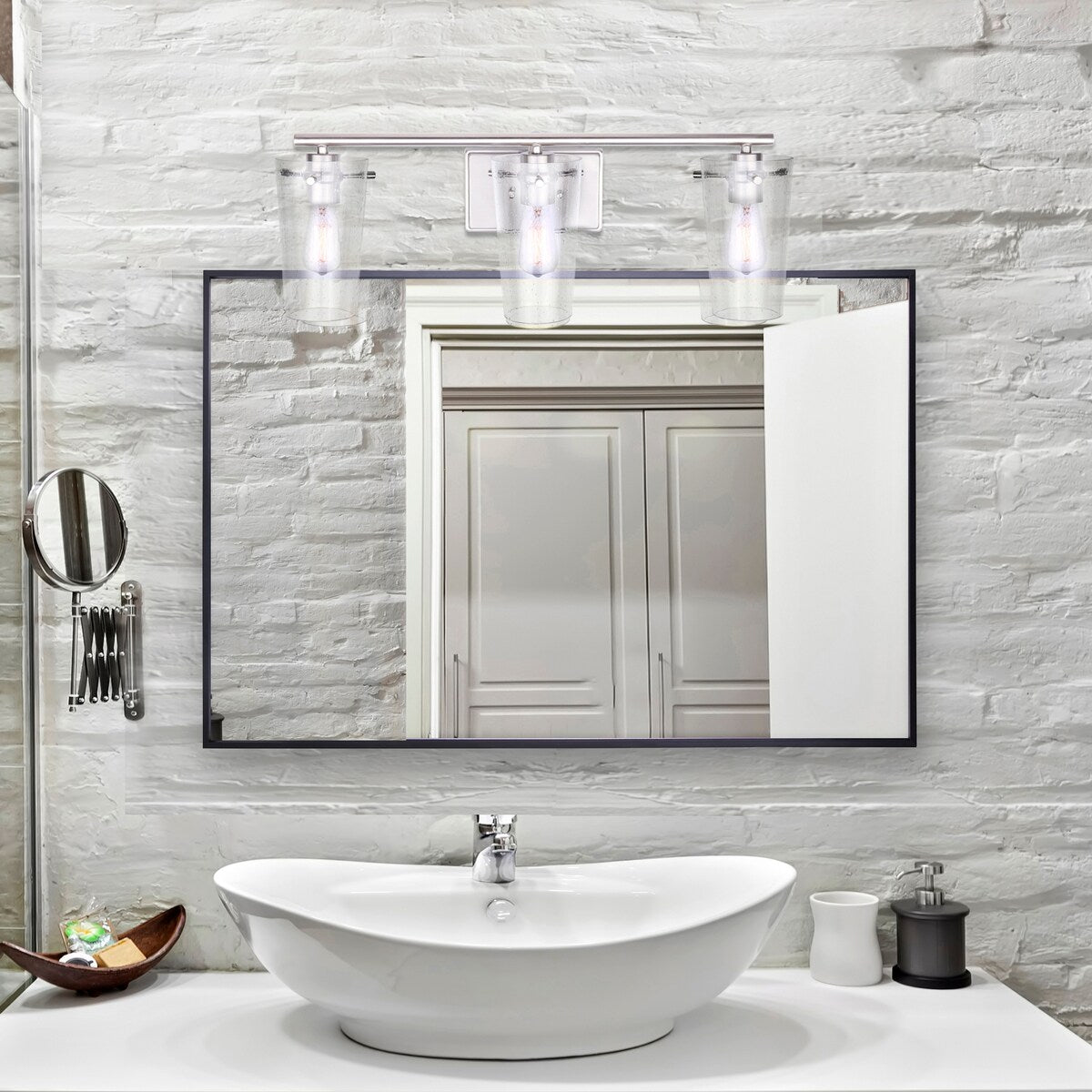 VIVIEN Brushed Nickel Vanity