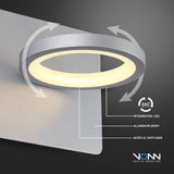 VONN Lighting VMW17300BL Tania 6" Rotative LED Sconce in Black