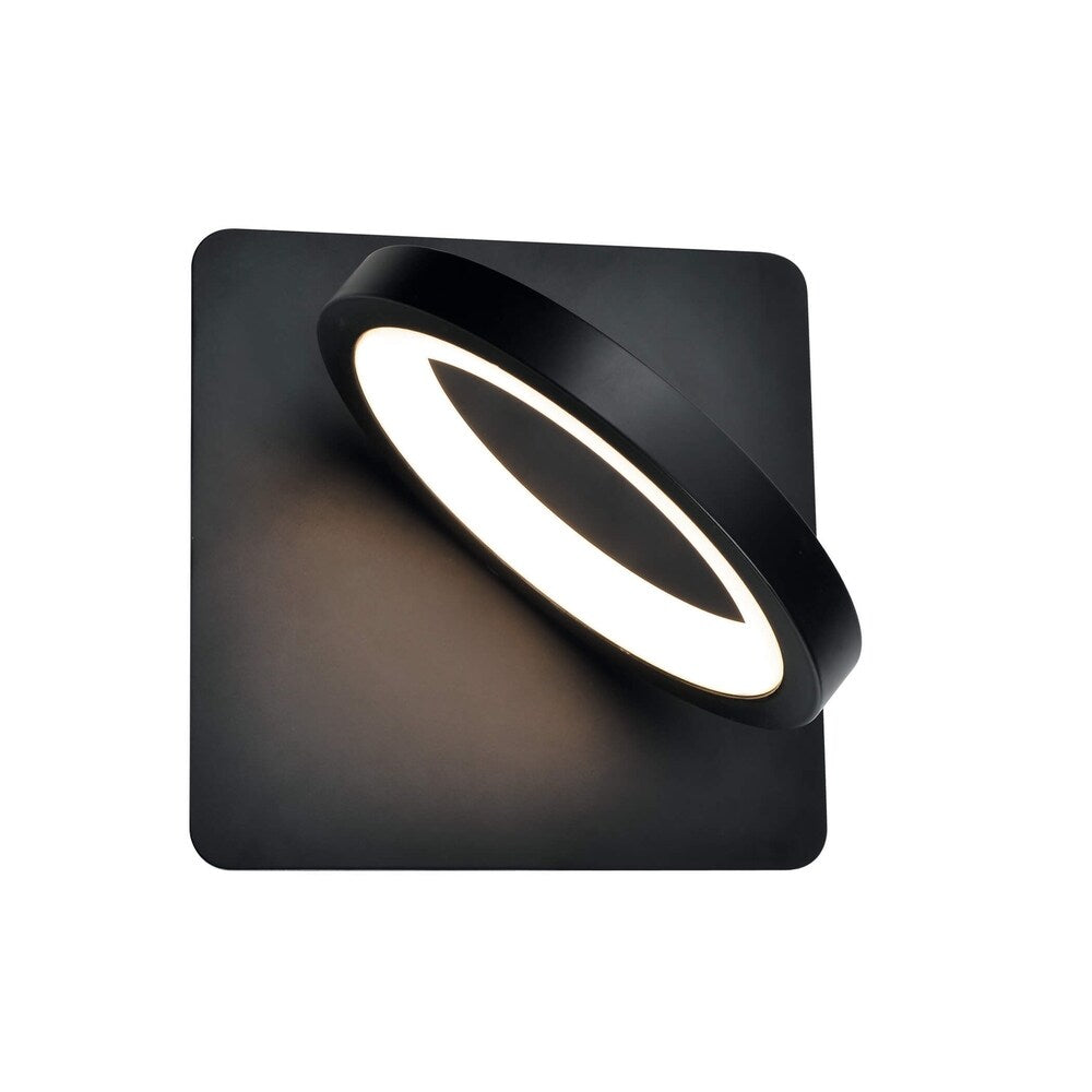 VONN Lighting VMW17300BL Tania 6" Rotative LED Sconce in Black