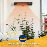 Indoor/Outdoor 1500 Watt Infrared Heater -BY VQVG - N/A