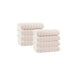 Vague Turkish Cotton 8 pcs Wash Towels - 12x12 inches