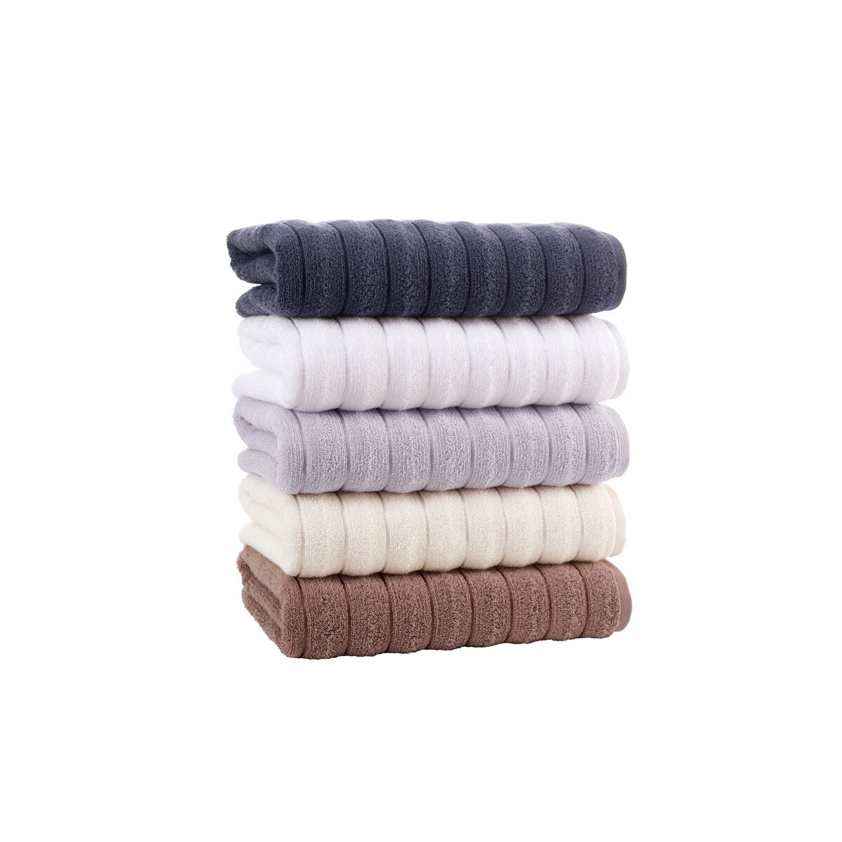Vague Turkish Cotton 8 pcs Wash Towels - 12x12 inches