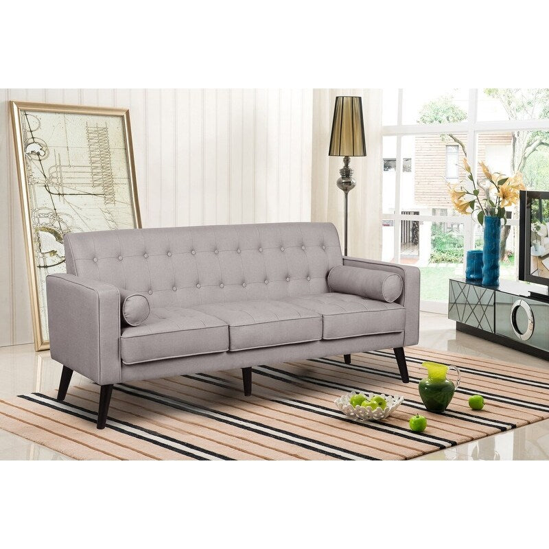 Valadez Mid Century Upholstered Tufted Sofa