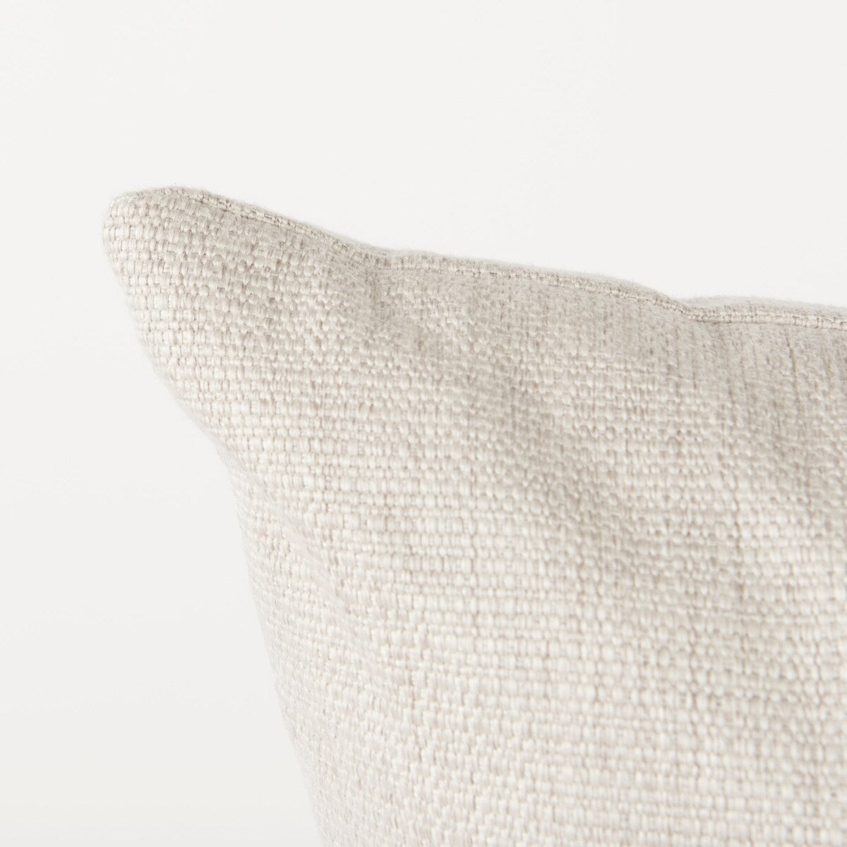 Valence Beige Throw Pillow Sectional Piece - 17.91 x0.39 x17.91