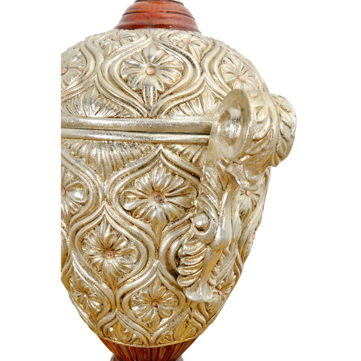 Valencia Stately Lidded Urn 23 Inches Tall