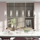 Valentina Designs Nine Light Chandelier Calinda Soft Gold - Exact Size