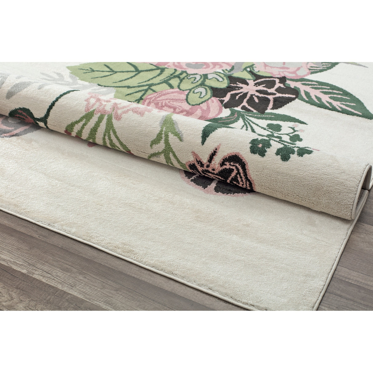 Porch & Den Cady Ivory Floral Area Rug