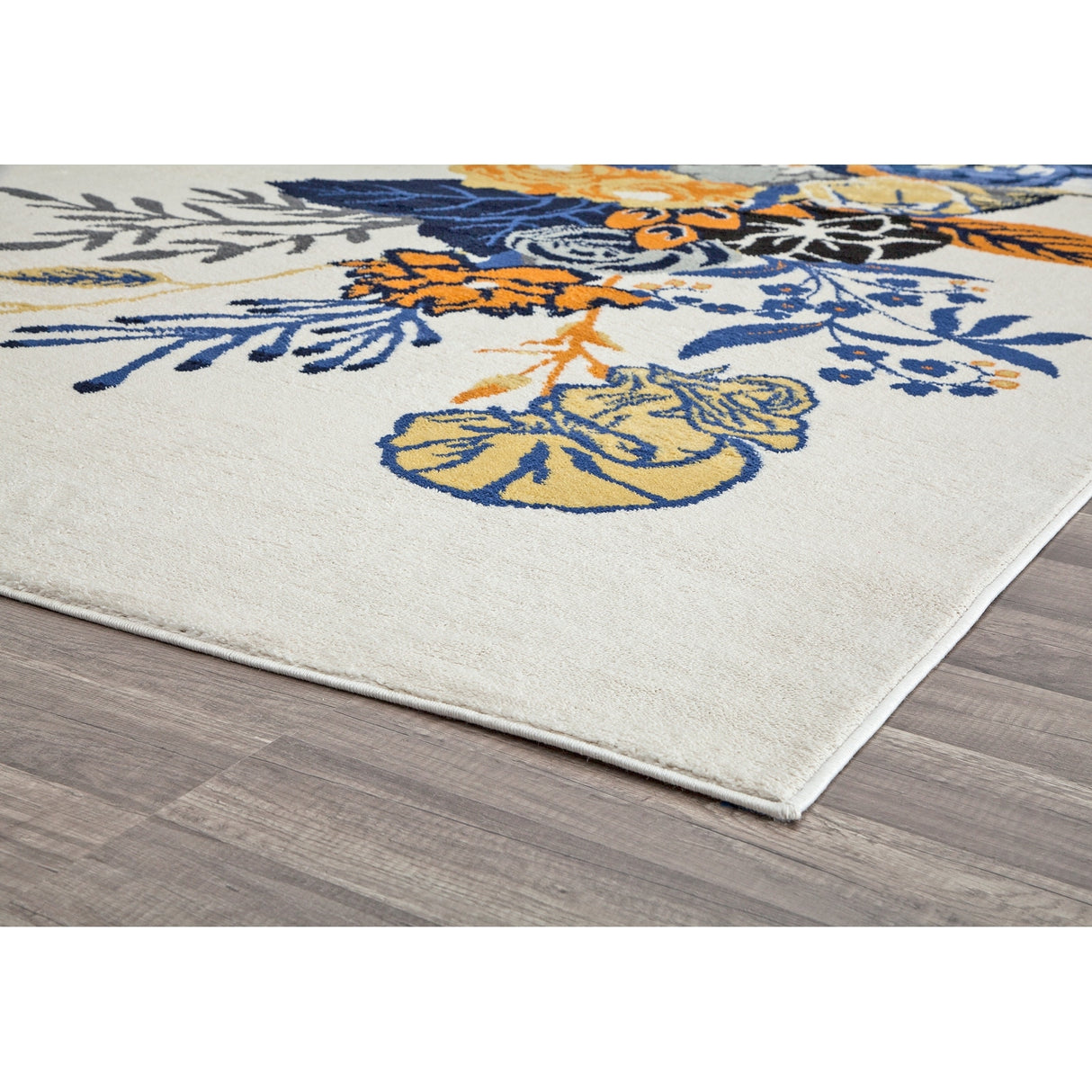 Porch & Den Cady Ivory Floral Area Rug