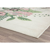 Porch & Den Cady Ivory Floral Area Rug
