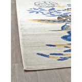 Porch & Den Cady Ivory Floral Area Rug