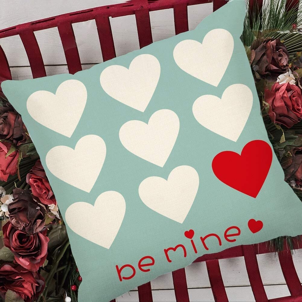 Valentine's Day Throw Pillow Case Cushion Cover Love
