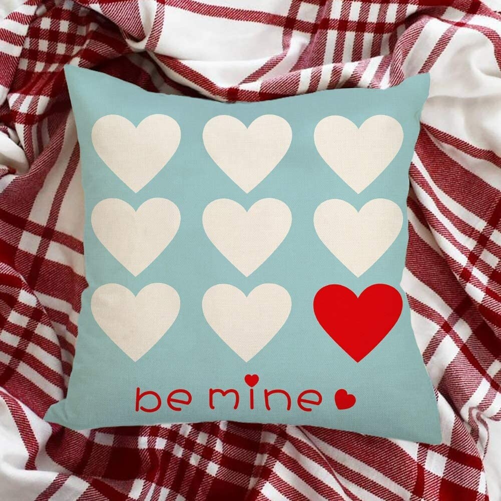 Valentine's Day Throw Pillow Case Cushion Cover Love