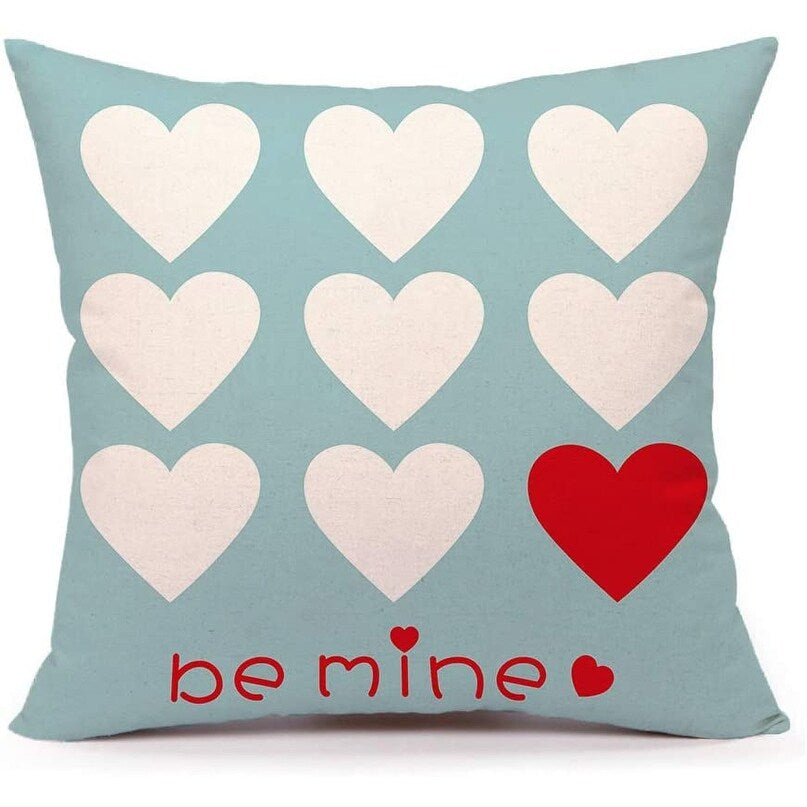 Valentine's Day Throw Pillow Case Cushion Cover Love