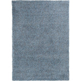 Valiant Shag Cocoa/Blue 7'10" x 9'10" - 7'10" X 9'10"