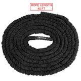Valor Fitness BRB-W 40-Foot Braided Battle Rope with Sheath Protection