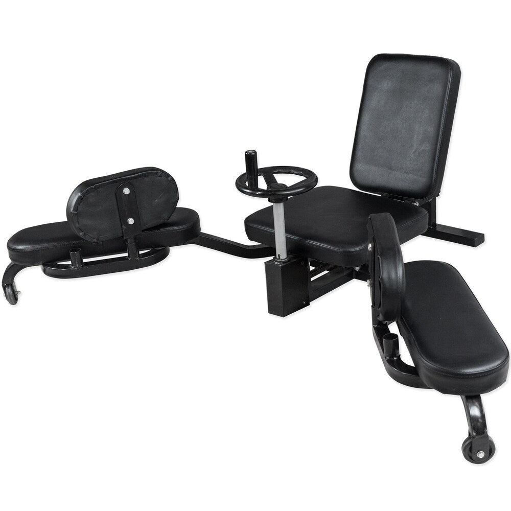 Valor Fitness CA-27 Leg Stretch Machines with Adjustable Wheel and Gear System - Extends Over 180 Degrees