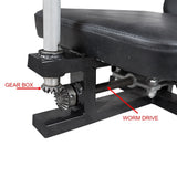 Valor Fitness CA-27 Leg Stretch Machines with Adjustable Wheel and Gear System - Extends Over 180 Degrees