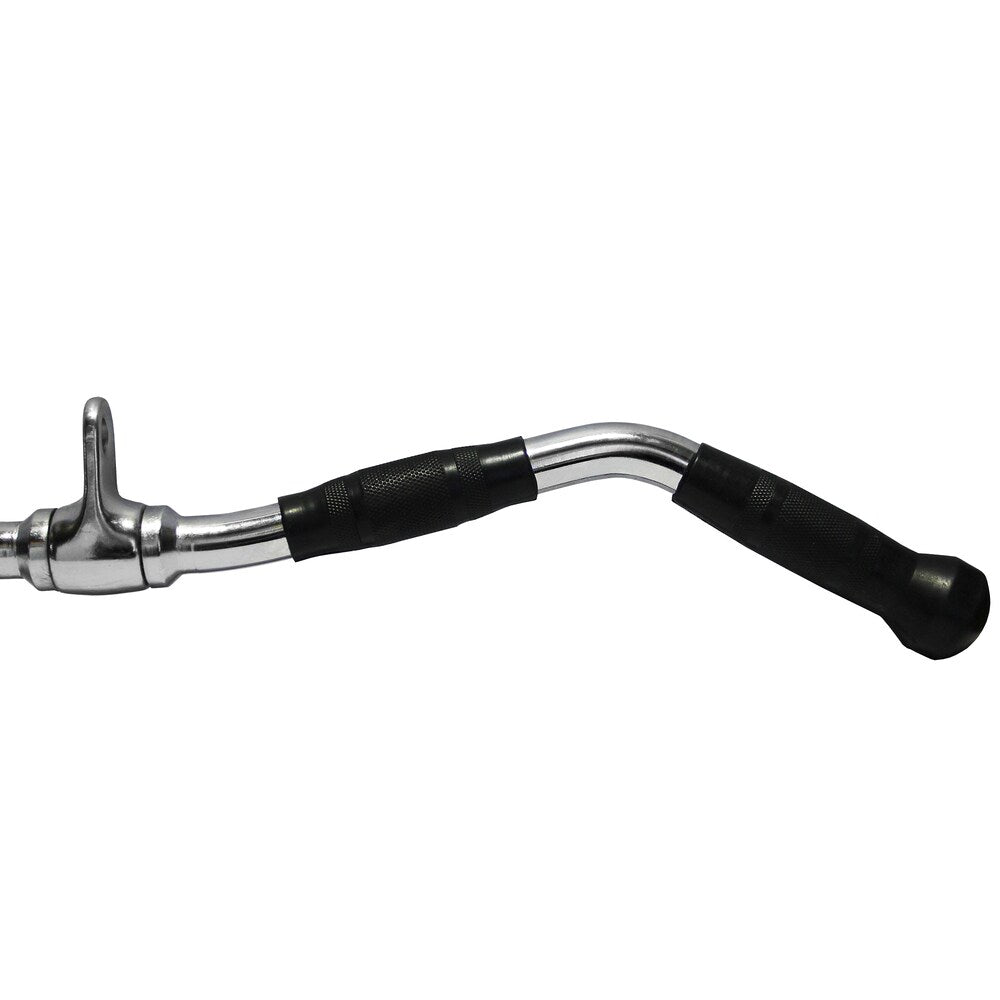 Valor Fitness MB-28 LAT Pull Bar Accessories with Rotating Swivels for Cable Machines