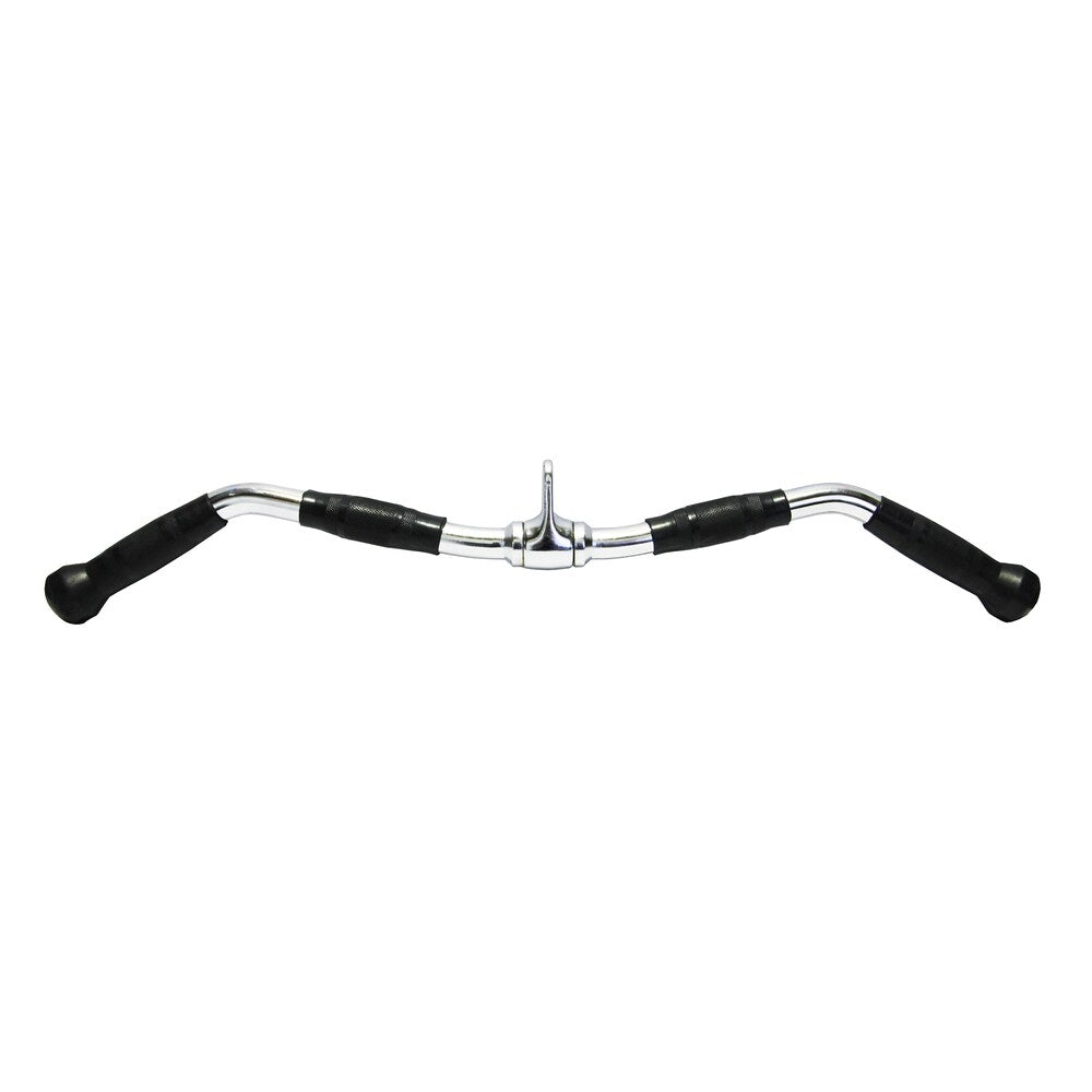 Valor Fitness MB-28 LAT Pull Bar Accessories with Rotating Swivels for Cable Machines