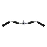 Valor Fitness MB-28 LAT Pull Bar Accessories with Rotating Swivels for Cable Machines