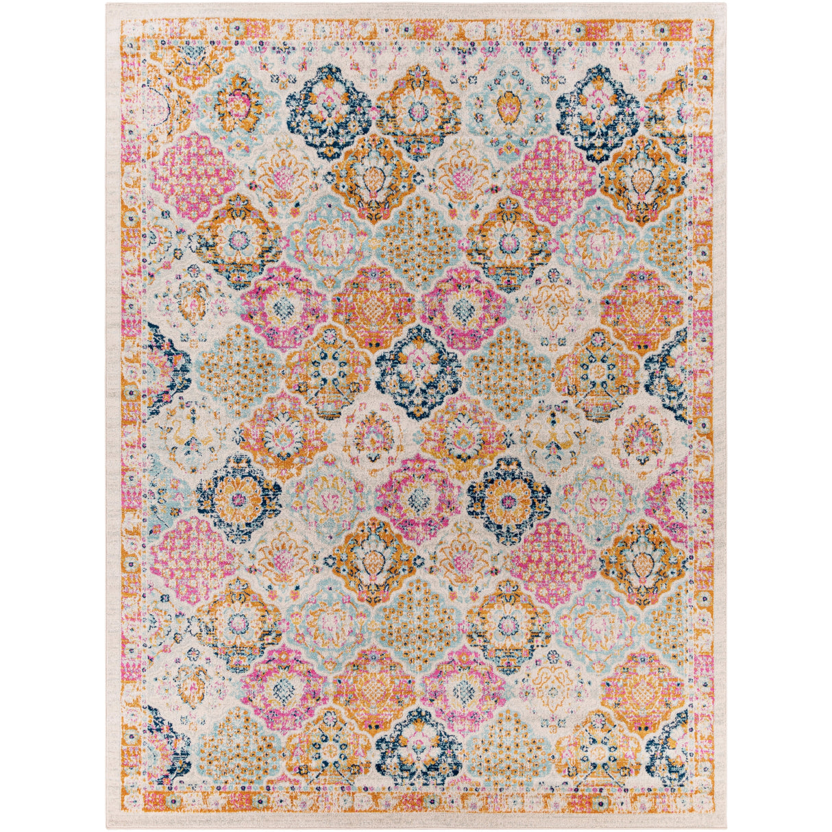 Artistic Weavers Van Winkle Patchwork Medallion Area Rug