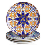 Vancasso Jasmin Pattern Porcelain 4-Pieces Plate Set