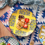 Vancasso Jasmin Pattern Porcelain 4-Pieces Plate Set