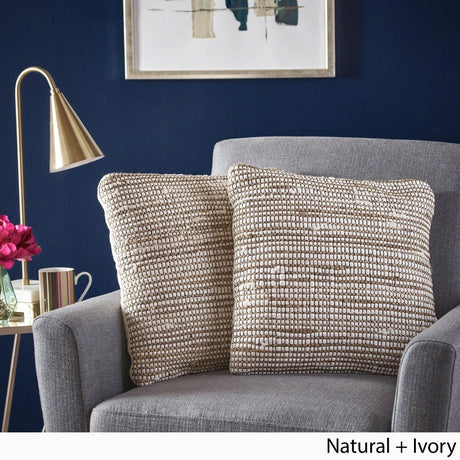 Vanda Square Chindi Pillow (Set of 2) by Christopher Knight Home