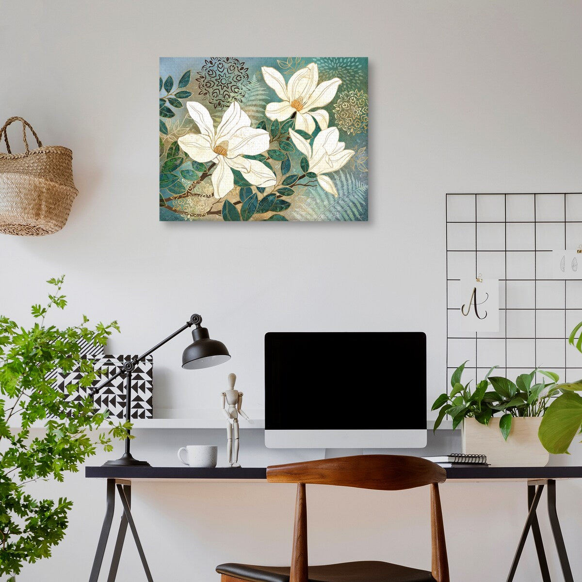 Vanderbilt Magnolia I by Conrad Knutsen Canvas Art Print