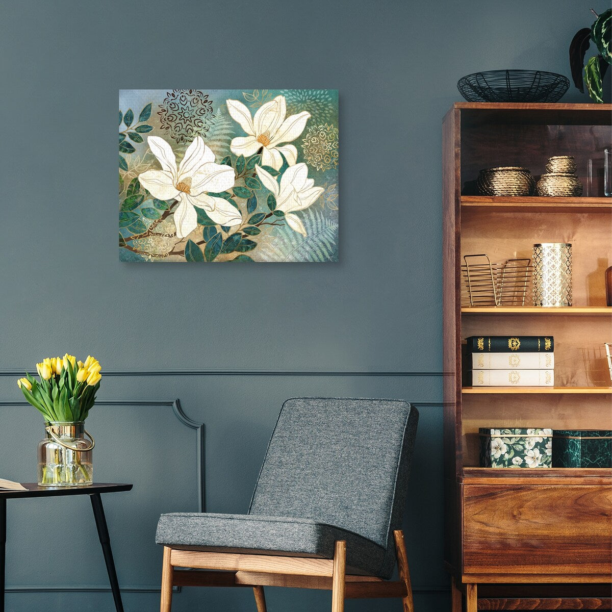 Vanderbilt Magnolia I by Conrad Knutsen Canvas Art Print