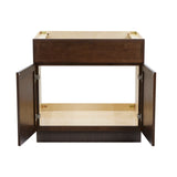 Vanity Art 33" Freestanding Single Base Storage Cabinet with Soft Close Doors