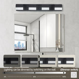 Vanity Lighting 4-Light LED Vanity Lights Over Mirror Wall Lighting