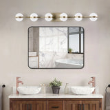 Vanity Lights With 6 LED Bulbs For Bathroom Lighting
