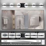 Vanity Lights With 6 LED Bulbs For Bathroom Lighting