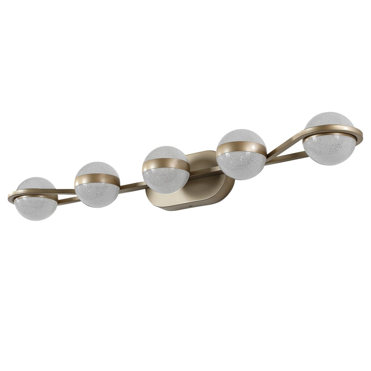 Vanity Lights with 5 LED Bulbs for Bathroom Lighting