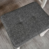 Vanity Stool Bench with Solid Wood Leg