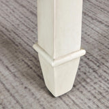 Vanity Stool Bench with Solid Wood Leg