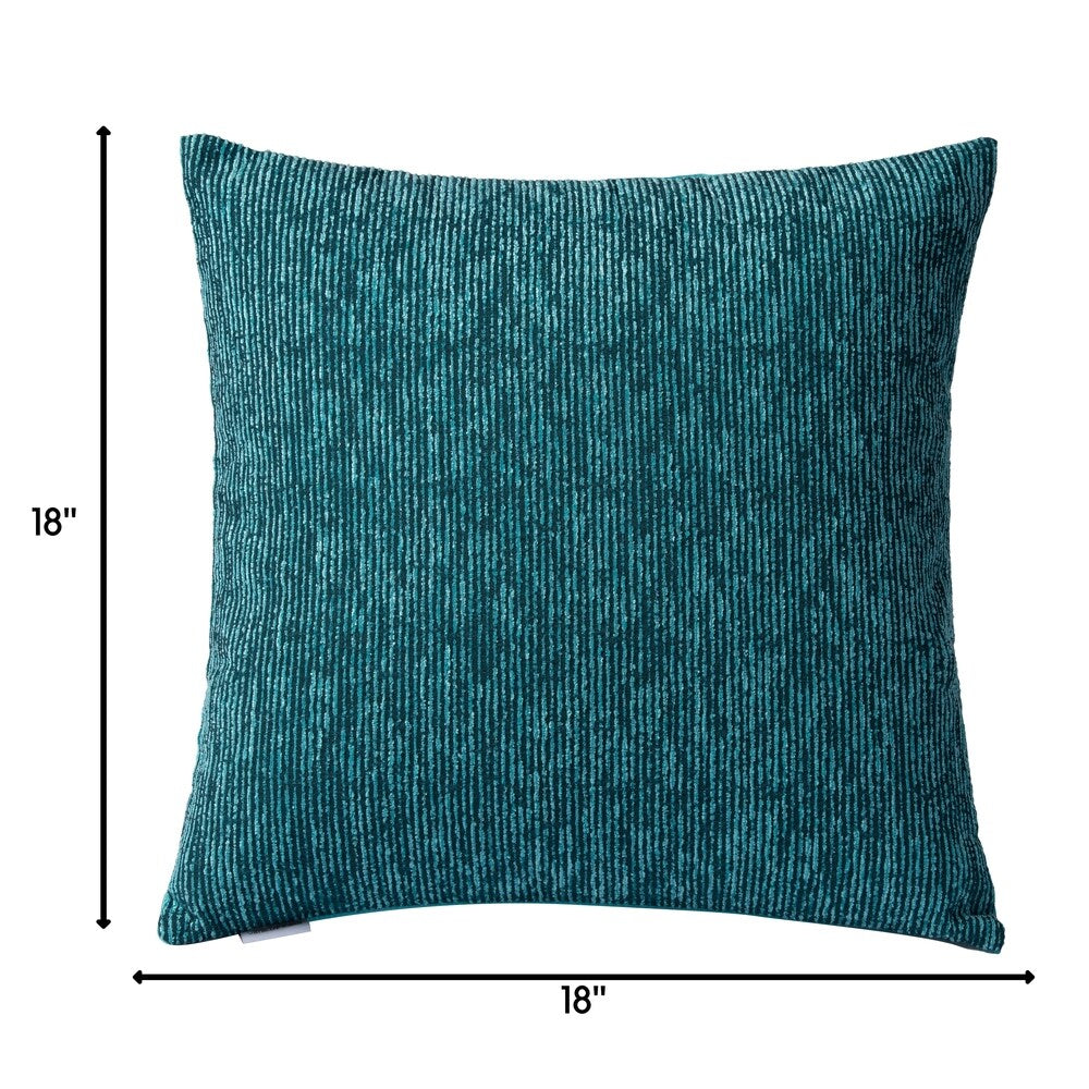 Teal and Blue Soft Touch Throw Pillow (Case Only)