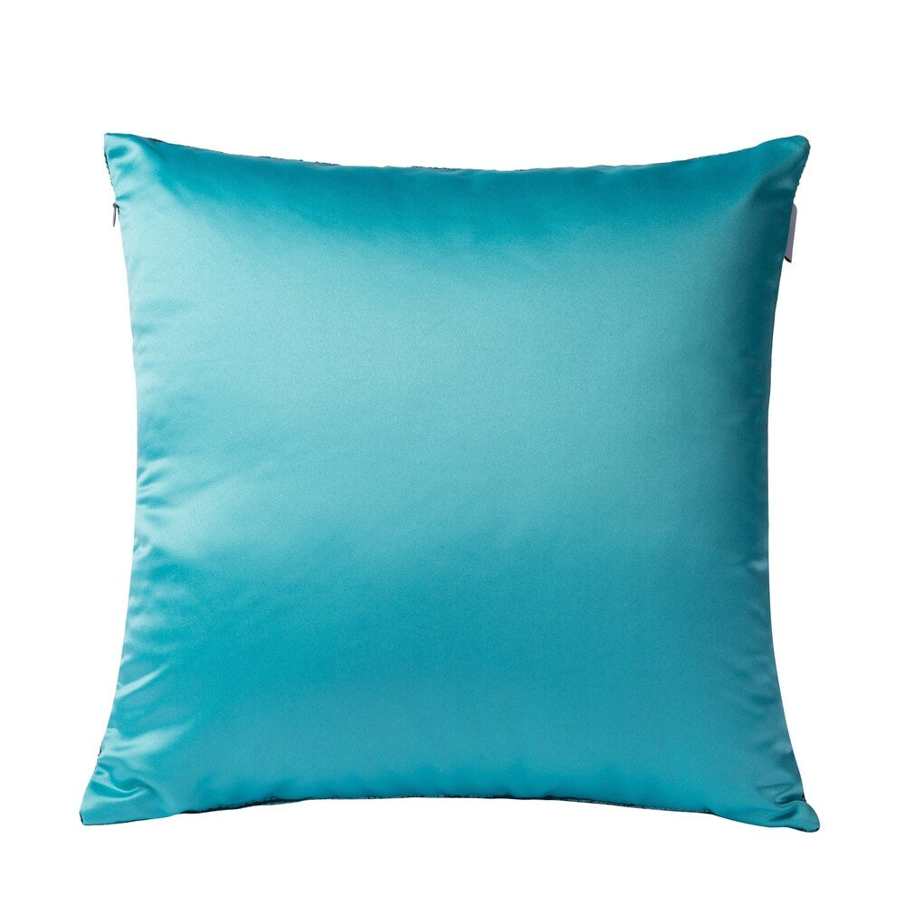 Teal and Blue Soft Touch Throw Pillow (Case Only)