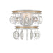 Varaluz Charmed 1-Light Wall Sconce - Silver/Champagne Mist