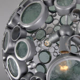 Varaluz Fascination 3-light Orb Pendant, Nevada - Silver