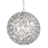 Varaluz Fascination 3-light Orb Pendant, Nevada - Silver