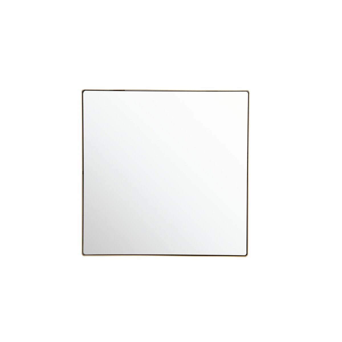 Varaluz Kye 30-inch Black Rounded Square Wall Mirror
