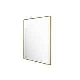 Varaluz Kye 30-inch Black Rounded Square Wall Mirror