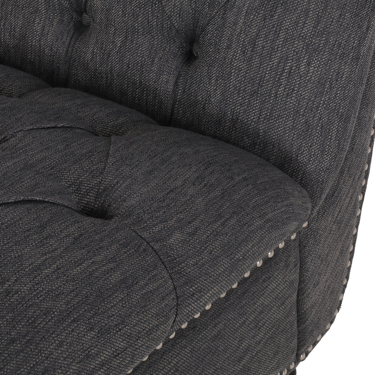 Varnell Contemporary Button Tufted Chaise Lounge by Christopher Knight Home - 64.25" L x 29.00" W x 33.75" H