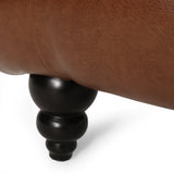 Varnell Contemporary Button Tufted Chaise Lounge by Christopher Knight Home - 64.25" L x 29.00" W x 33.75" H