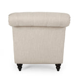 Varnell Contemporary Button Tufted Chaise Lounge by Christopher Knight Home - 64.25" L x 29.00" W x 33.75" H
