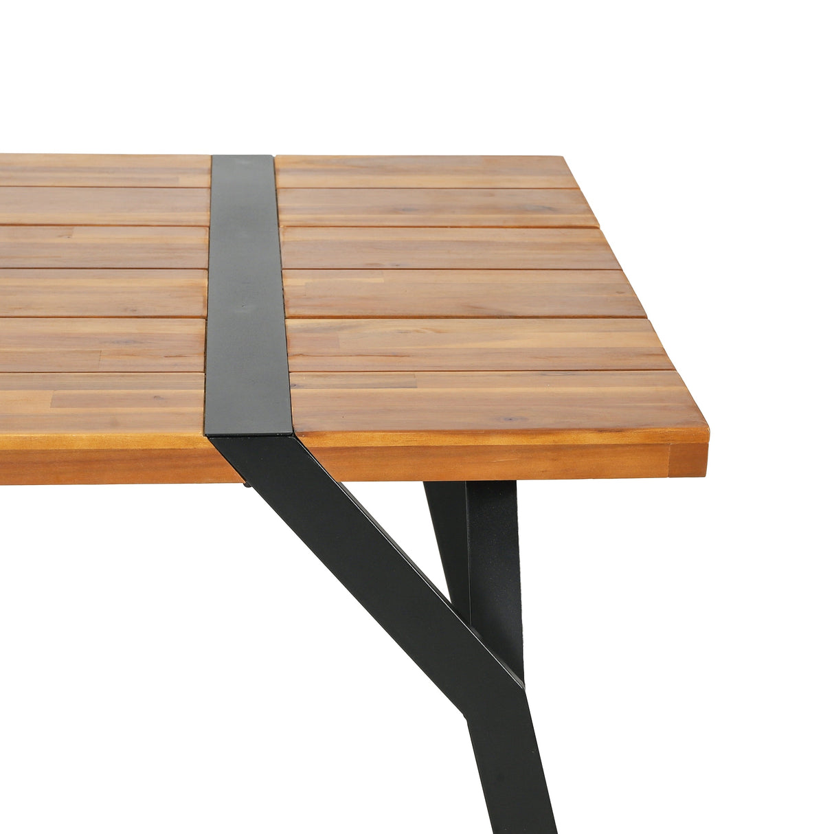 Varva Outdoor Acacia Wood Outdoor Dining Table by Christopher Knight Home - 70.75" W x 35.50" D x 29.50" H